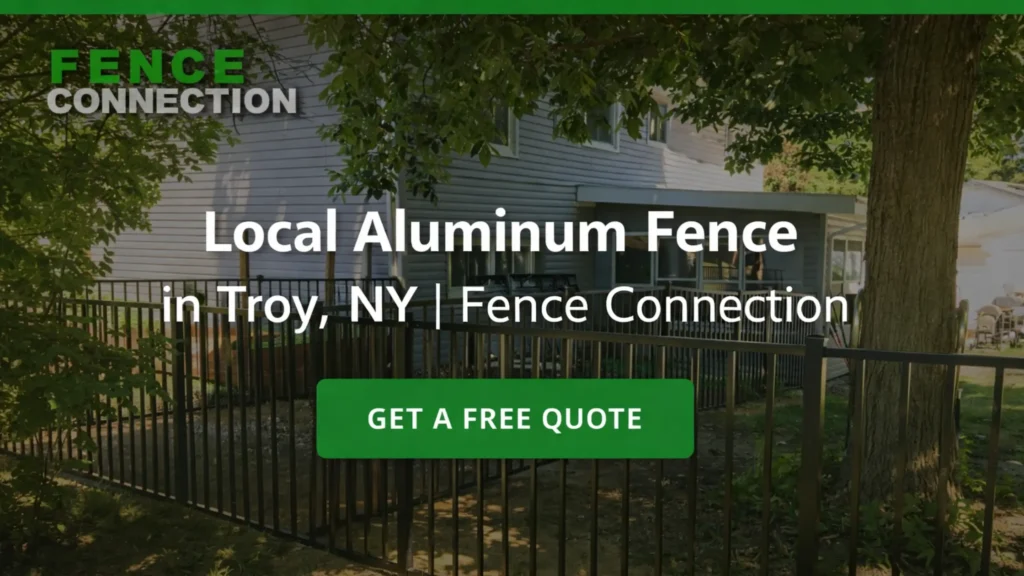 Local Aluminum Fence in Troy, NY | Fence Connection