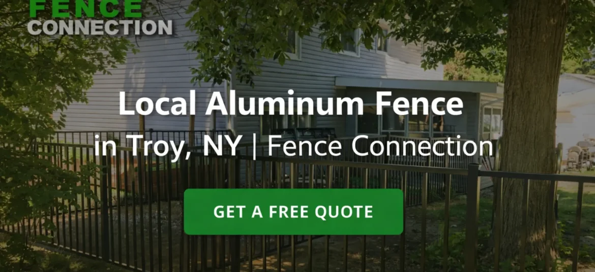 Local Aluminum Fence in Troy, NY | Fence Connection