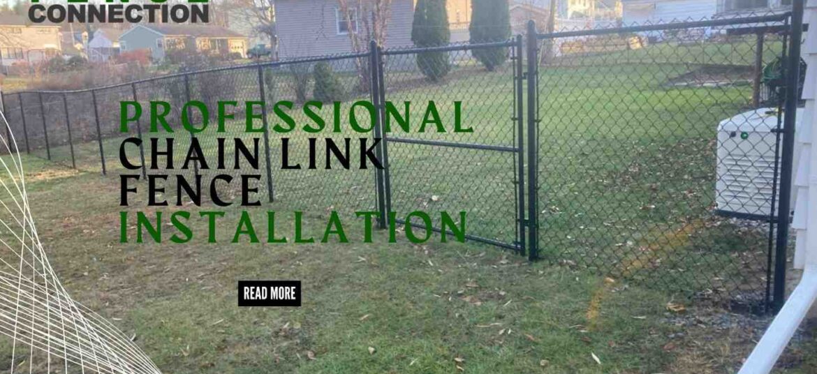 Chain link fence installation Cohoes