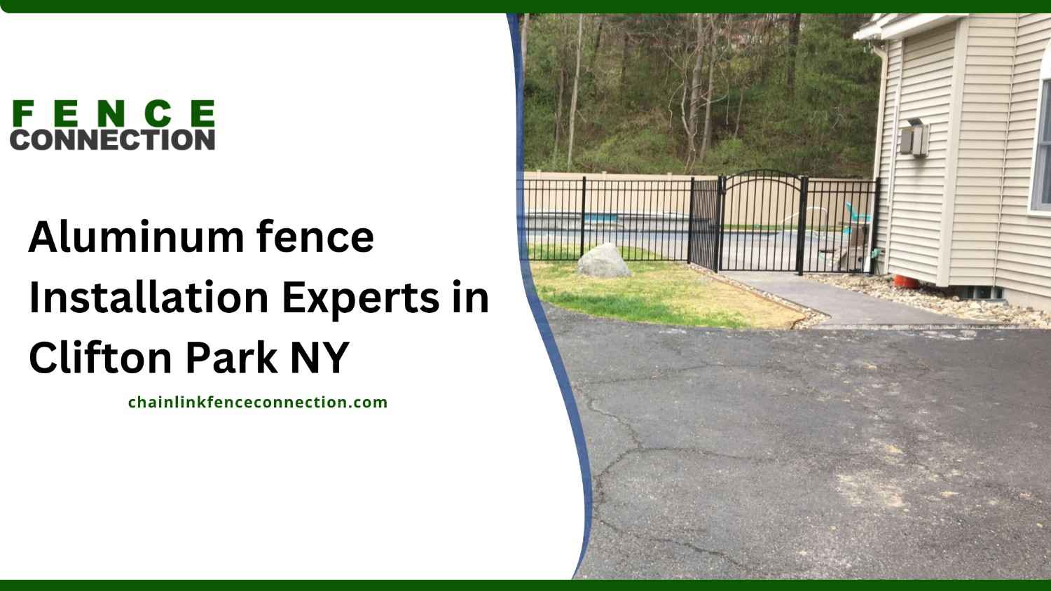 aluminum fence installation experts in Clifton Park NY