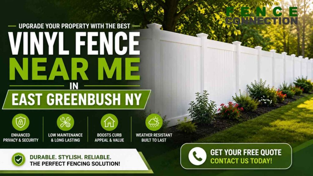 vinyl fence near me East Greenbush NY